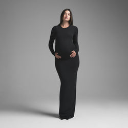 MATERNITY LONG SLEEVE DRESS