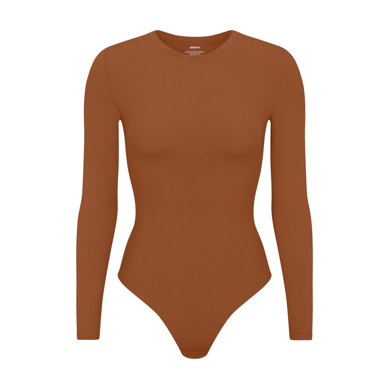 LONG SLEEVE CREW NECK BODYSUIT