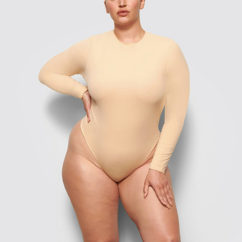 LONG SLEEVE CREW NECK BODYSUIT