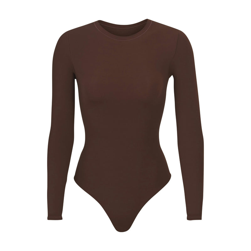 LONG SLEEVE CREW NECK BODYSUIT