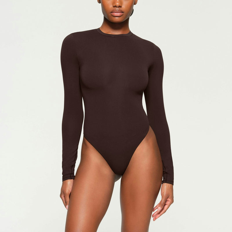 LONG SLEEVE CREW NECK BODYSUIT