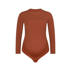 MATERNITY LONG SLEEVE BRIEF BODYSUIT