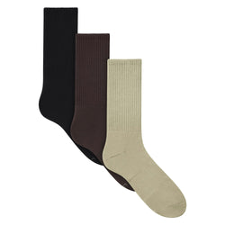 MENS TUBE CREW SOCK 3-PACK