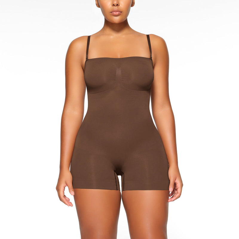 STRAPLESS SHORTIE BODYSUIT