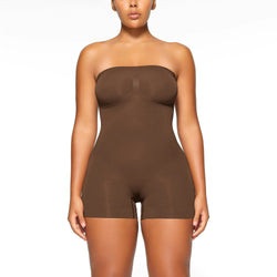 STRAPLESS SHORTIE BODYSUIT